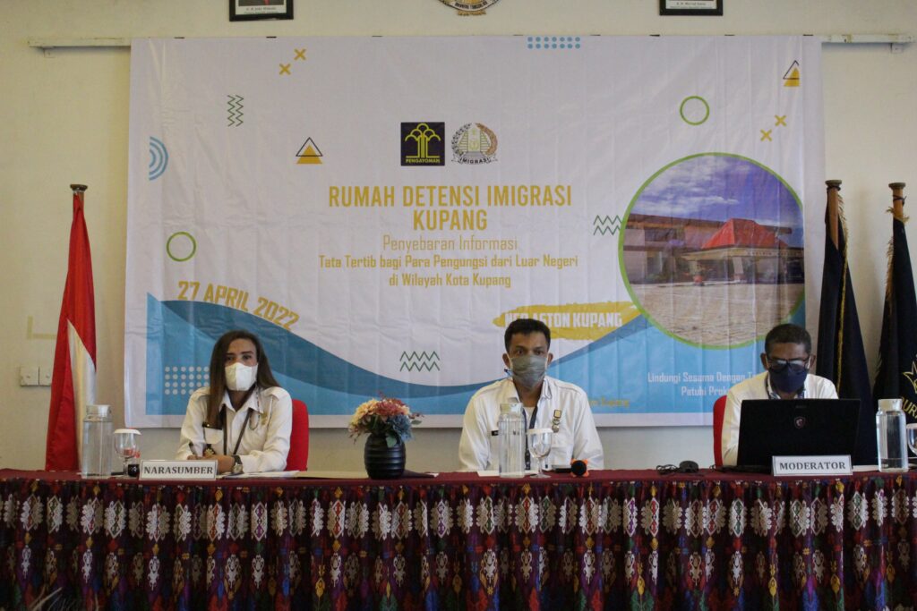 Rudenim Kupang Laksanakan Sosialisasi Penyebaran Informasi Tata Tertib bagi para pengungsi dari luar negeri