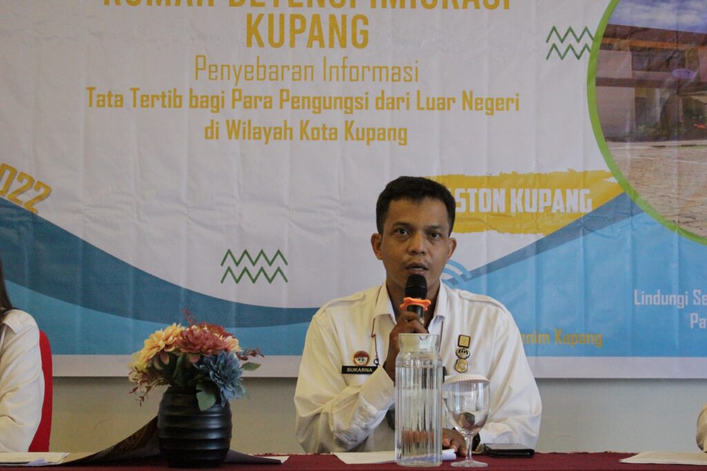 Rudenim Kupang Laksanakan Sosialisasi Penyebaran Informasi Tata Tertib bagi para pengungsi dari luar negeri
