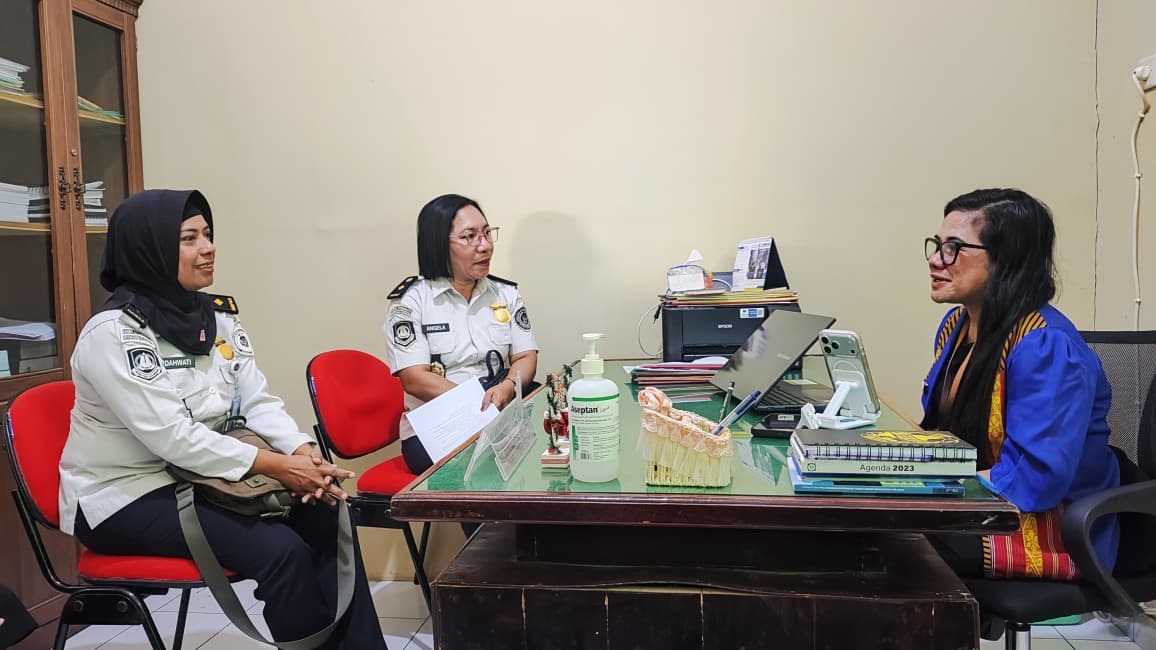 rudenim kupang koordinasi dengan dinas kesehatan kota